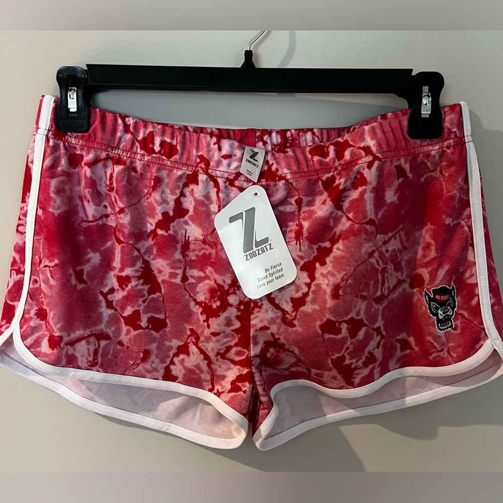Women's Red NC State Wolfpack Shorts